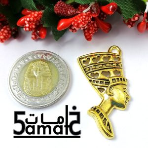 دلايه فرعونيه نفرتيتي ذهبي