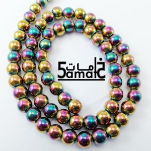 فرع هيماتايت مدور مقاس 6 مالتي كلر جنجاه