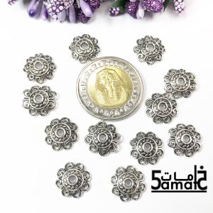 10 طربوش ورده  فضي