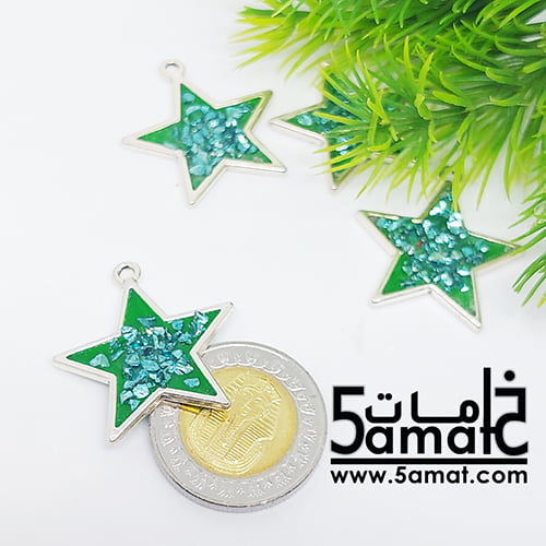 دلايه ملونه -نجمه - قطعه واحده - الصورة 2