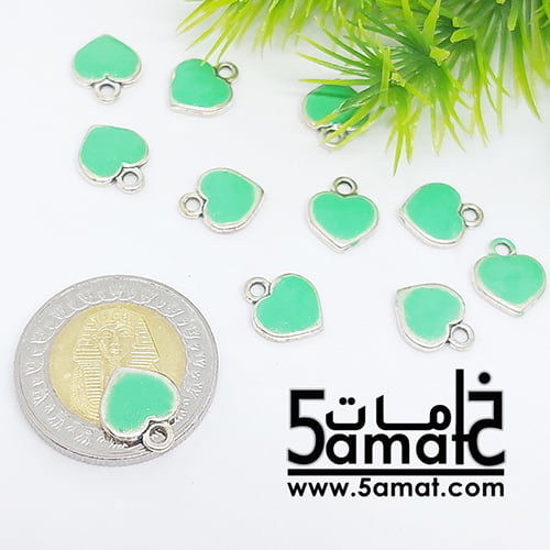 دلايه ملونه- قلب صغير - قطعه واحده - الصورة 3