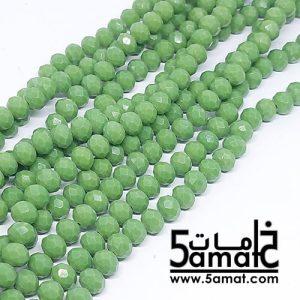 فرع كريستال مقاس 8 أخضر فاتح مط