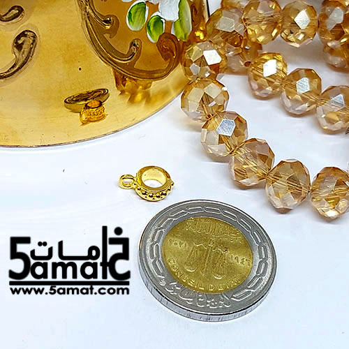 حامل دلايه خفيف مطلي دهب - قطعه واحده - الصورة 2