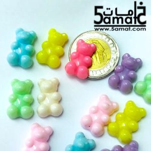 20جم دباديب – جمي بير أكريلك ألوان باستيل  (الفتحه بالطول) – ألوان عشوائي في حدود 22قطعه