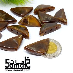 12 قطعه فاصل 3أدوار أكريلك بني رخامي