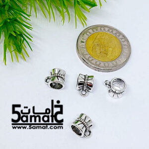 6 حامل دلايه فضي