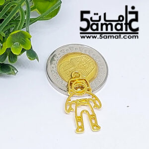 دلايه مطليه ذهب – قطعه واحده