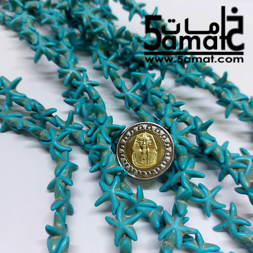 فرع فيروز حبات نجوم بحر فيروزي - الفرع في حدود 35 حبه - الصورة 2