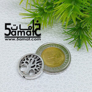 فاصل ديسك كبير شجره فضي