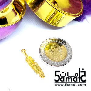 دلايه مطليه دهب – قطعه واحده- ريشه