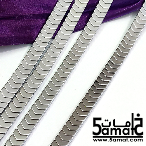 فرع هيماتايت فضي أسهم 8 مم