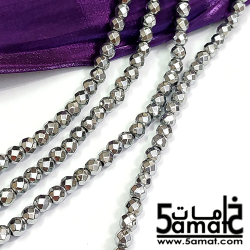 فرع هيماتايت فضي كور ديسكو 6مم