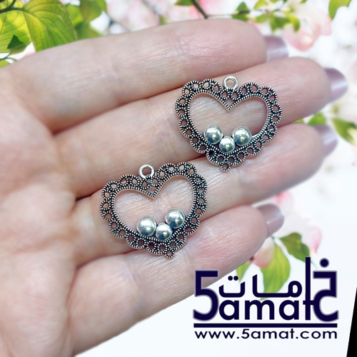 2 دلايه معدن فضي