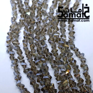 فرع كريستال كسر وحدات مثلث مقاس 6 Triangle crystal beads – فيراني جنجاه- الفرع 35 سم بالتقريب