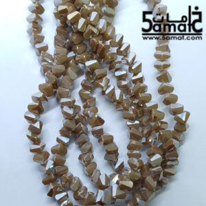 فرع كريستال كسر وحدات مثلث مقاس 6 Triangle crystal beads – كافيه جنجاه – الفرع 35 سم بالتقريب