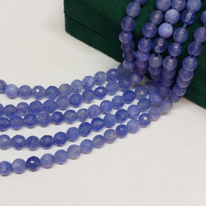 فرع عقيق فاسيت faceted مقاس 6- في حدود 60 حبه