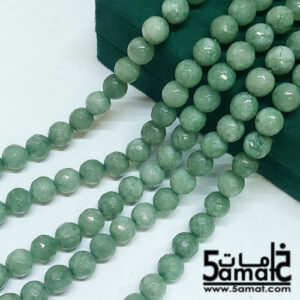 فرع عقيق فاسيت faceted مقاس 8- من 45 ل 47 حبه