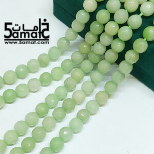 فرع عقيق فاسيت faceted مقاس 8- من 45 ل 47 حبه