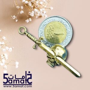 دلايه سيف في الجمجمه ذهبي