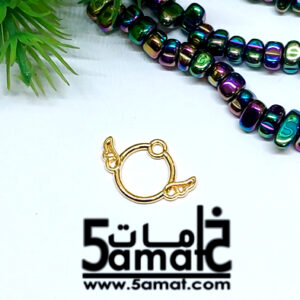 دلايه  – مطليه ذهب – قطعه واحده