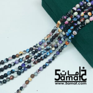 فرع عقيق فاسيت faceted مقاس 4- طول الفرع من 37ل38 سم بالتقريب