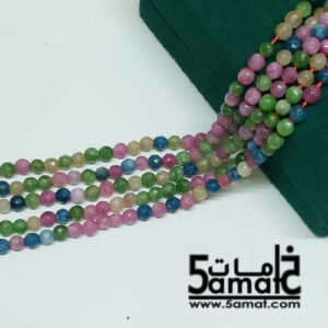فرع عقيق فاسيت faceted مقاس 4- طول الفرع من 37ل38 سم بالتقريب