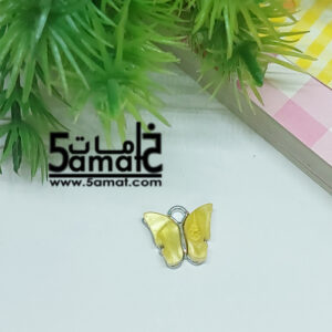 دلايه ملونه  -أكريلك ظهر فضي   –  قطعه واحده