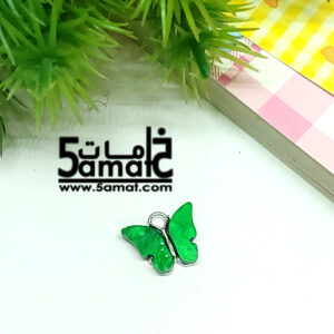 دلايه ملونه  -أكريلك ظهر فضي   –  قطعه واحده