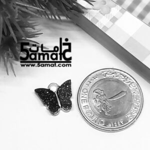 دلايه ملونه  -جليتر ظهر فضي   –  قطعه واحده