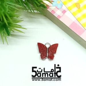 دلايه ملونه  -جليتر ظهر فضي   –  قطعه واحده