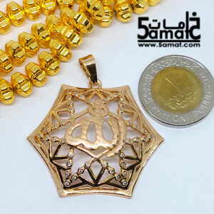 دلايه ذهب صيني  كبيره مفرغه