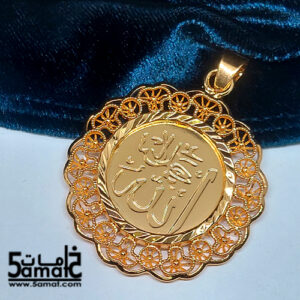 دلايه ذهب صيني  كبيره -لفظ الجلاله
