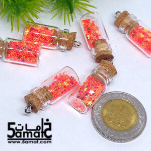دلايه ملونه زجاجه رسائل الذكريات  – قطعه واحده