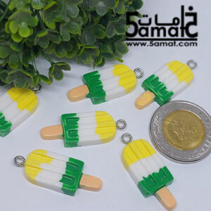دلايه ملونه أيس كريم ستيك- قطعه واحده