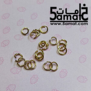 زرد 5مم مفتوح ذهب صيني – جرام واحد