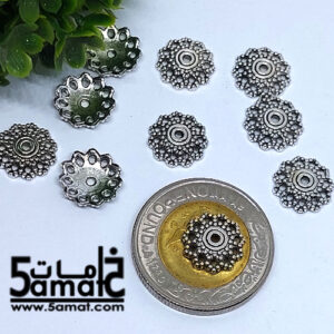 10 طربوش فضي مقاس 10