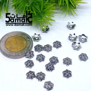 20 طربوش مقاس 6 فضي