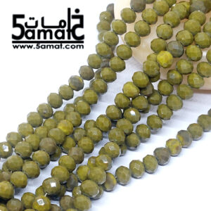 فرع كريستال مقاس 8 – زيتونى مط