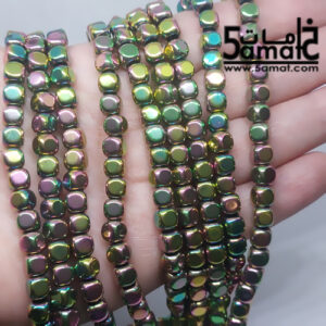 فرع هيماتايت –  مقاس 6- مكعبات ناعمه  – أخضر
