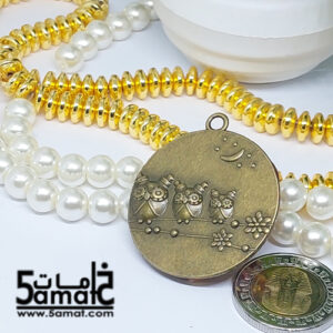 دلايه ملونه كبيره بالأحجار- قطعه فريده هاندميد غير متكرره