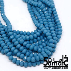 فرع كريستال مقاس 6 أزرق غائم مط
