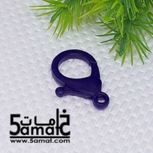 قفل ملون حجم كبير  بلاستيك -3 سم  قطعه واحده – كحلي