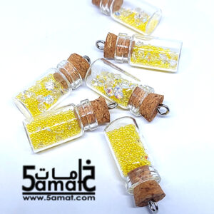 دلايه ملونه زجاجه رسائل الذكريات  – قطعه واحده