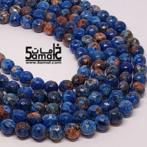 فرع عقيق  فاسيت faceted مقاس 10-  من 36 ل 38 حبه