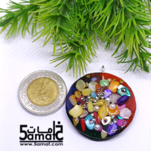 دلايه ملونه – قطعه فريده هاندميد غير متكرره