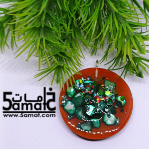 دلايه ملونه – قطعه فريده هاندميد غير متكرره
