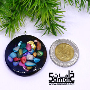 دلايه ملونه – قطعه فريده هاندميد غير متكرره