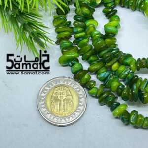 فرع كسر صدف دبل أخضر أخضر زاهي