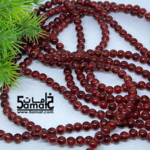 خرز مرمر دبل زجاج مقاس 6 – في حدود 140 حبه