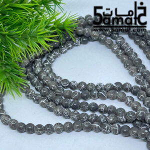خرز مرمر دبل زجاج مقاس 6 – في حدود 140 حبه
